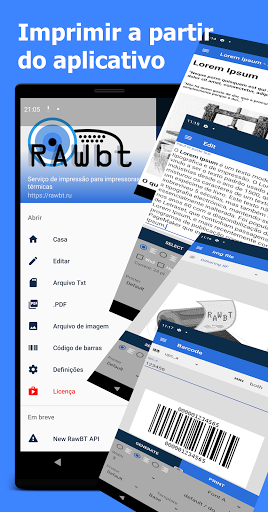 RawBT Serviço de impressão para PC