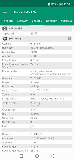 Device Info HW