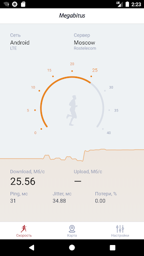 Мегабитус: тест скорости পিসি