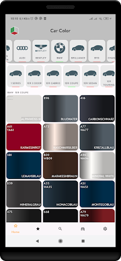 Car color PC