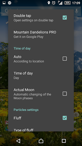 Summer Dandelion Live Wallpap پی سی