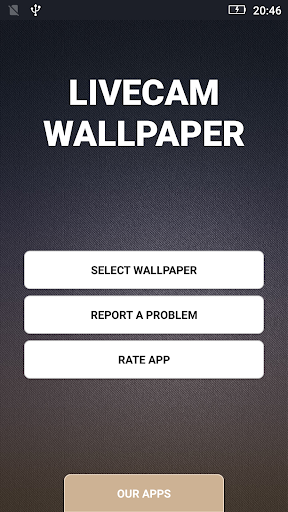 Transparent phone. Wallpaper