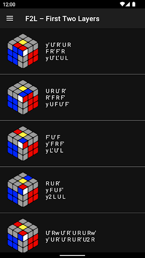 Cube Guide - Rubik's Cube algs PC