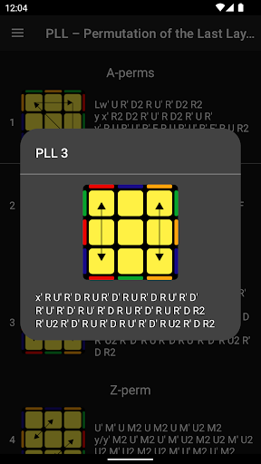 Cube Guide - Rubik's Cube algs PC