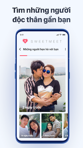 Ứng dụng Hẹn hò - SweetMeet PC