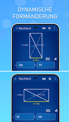 Geometrie: Formen Rechner