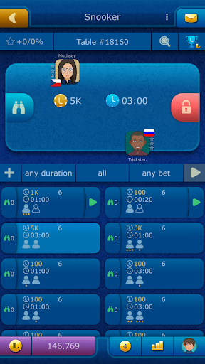 Snooker LiveGames online PC