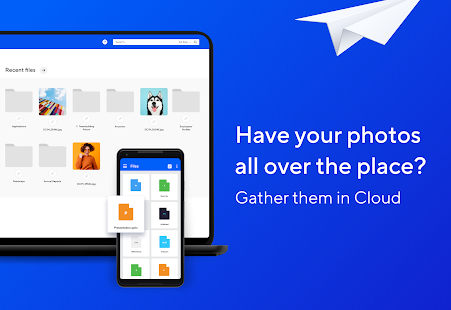 Cloud Mail.Ru:  Keep your photos safe