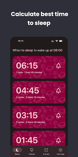 Sleep Time - Alarm Calculator الحاسوب