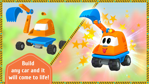 komputer Leo and Сars: game for kids