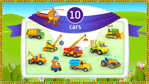 komputer Leo and Сars: game for kids
