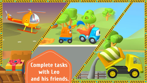 komputer Leo and Сars: game for kids