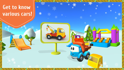 komputer Leo and Сars: game for kids
