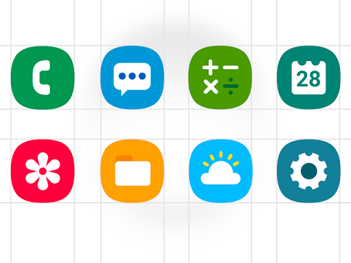 One UI - icon pack الحاسوب