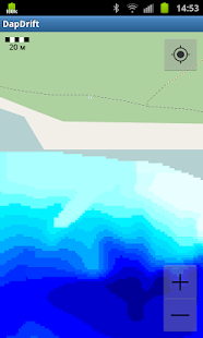 Карта глубин Сурского водохранилища - Dap Drift PC
