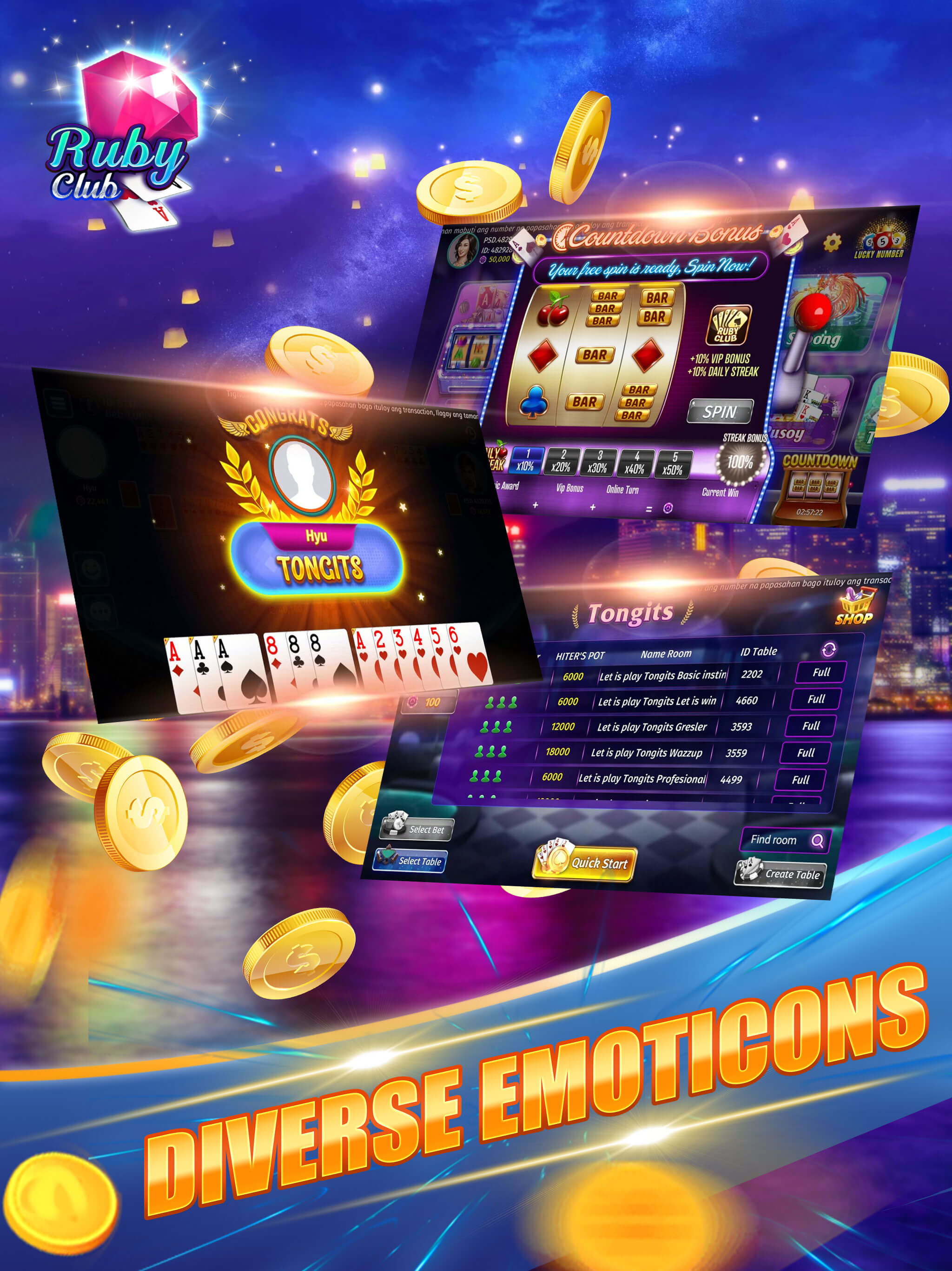 Ruby Club - Slots Tongits Sabong PC