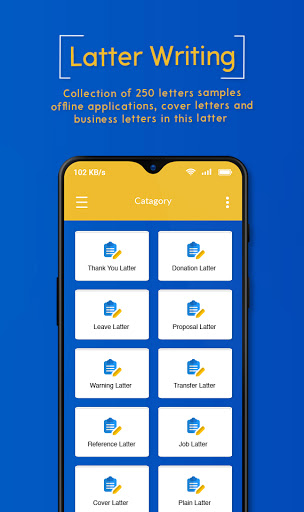 Letter Writing Templates پی سی