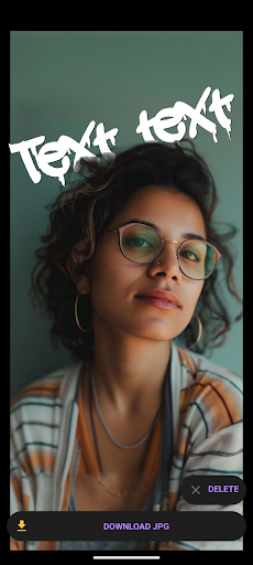 Text behind image পিসি