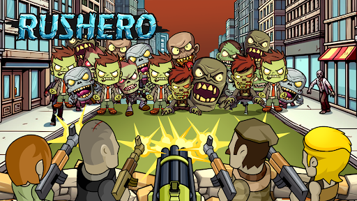 Rushero: Zombies Tower Defense para PC
