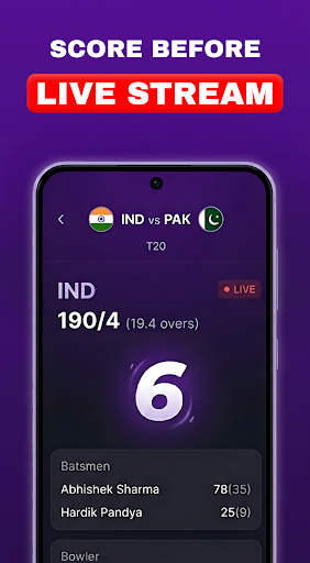 Live Cricket Score for WC 2023 الحاسوب
