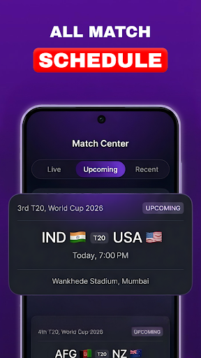 Live Cricket Score for WC 2023 الحاسوب