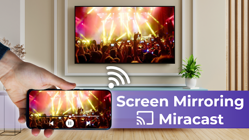 Screen Mirroring with Music TV PC