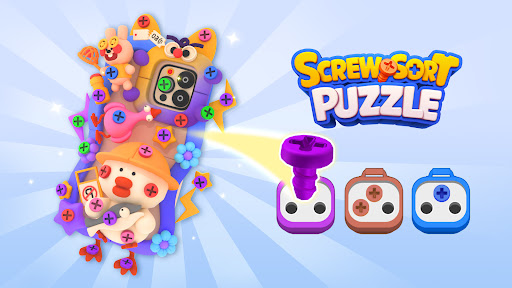 ネジマッチ: Screw Sort 3D ネジパズル ボルト