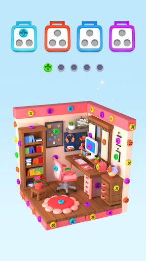 ネジマッチ: Screw Sort 3D ネジパズル ボルト