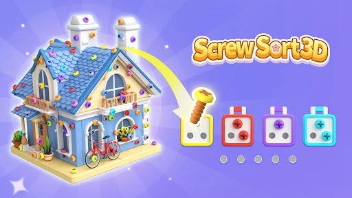 Screw Sort 3D