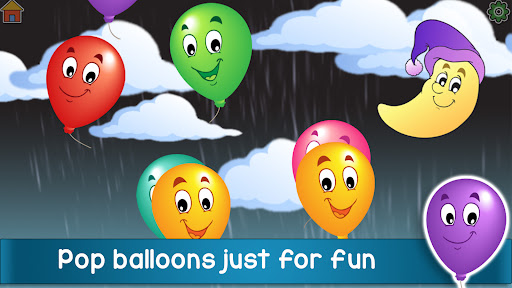 komputer Kids Balloon Pop Game