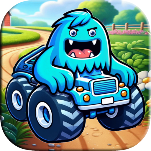 Dzieci Monster Truck Wyścigi