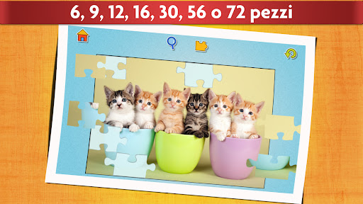 Gioco di Gatti Puzzle Bambini PC