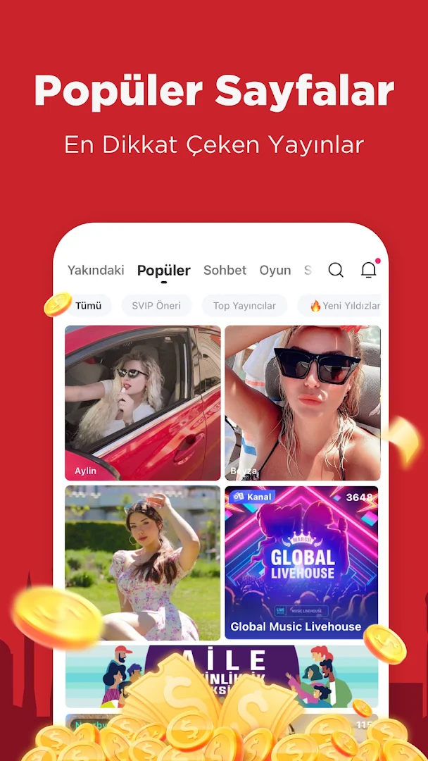 BIGO LIVE - Canlı Yayın, Görüşme & Chat PC