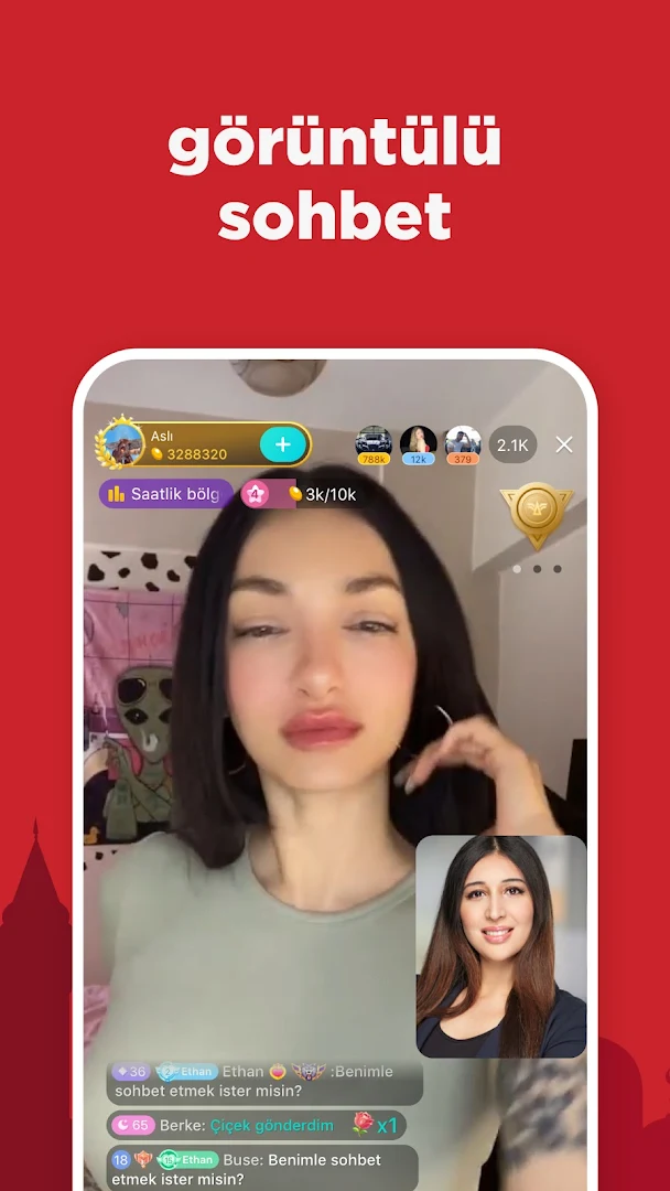 BIGO LIVE - Canlı Yayın, Görüşme & Chat PC