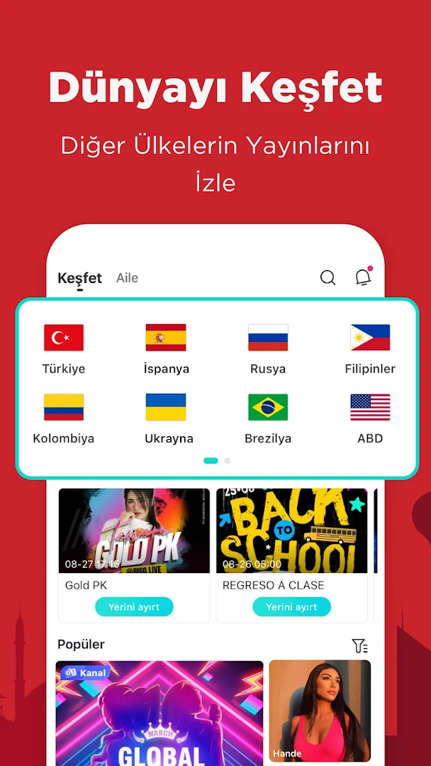 BIGO LIVE - Canlı Yayın, Görüşme & Chat PC