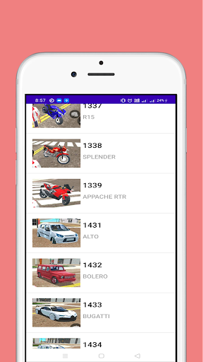 India Bike & Car Driving cheat