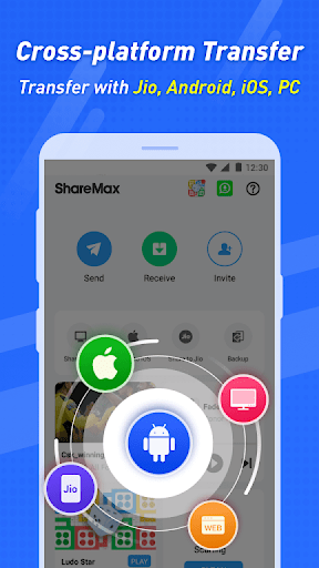 ShareKaro Lite: File Share App پی سی