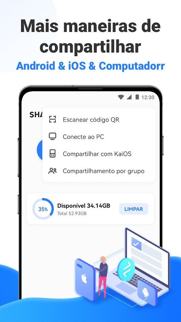 SHAREit Lite - Share & File Transfer App, Share it para PC