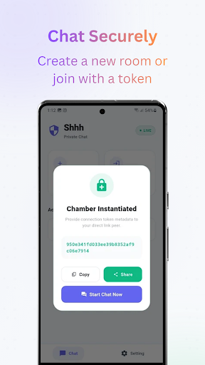 Shh - Secure Private Chat پی سی