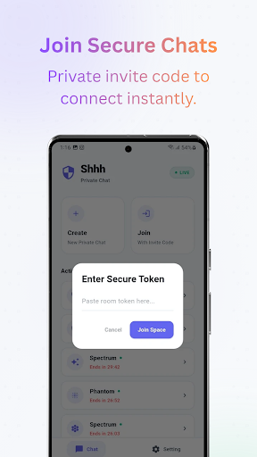 Shh - Secure Private Chat پی سی