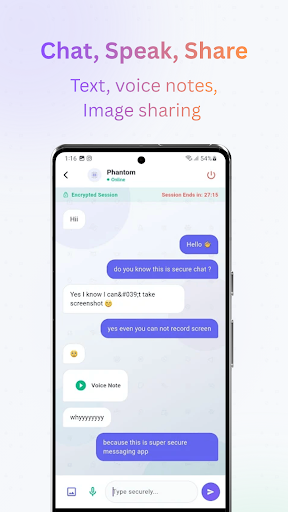 Shh - Secure Private Chat پی سی