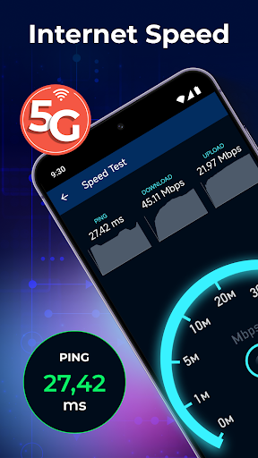 Internet Speed 5G Fast