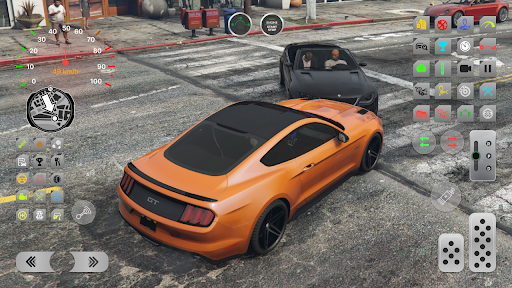 Driving Muscle Car Mustang GT PC