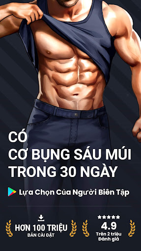 Cơ Bụng 6 Múi trong 30 Ngày PC