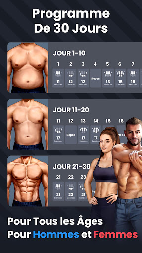 Muscles abdominaux en 30 jours