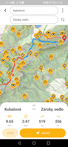 Hiking Slovakia - Tourist Map پی سی