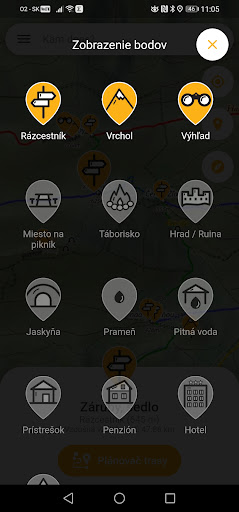Hiking Slovakia - Tourist Map پی سی