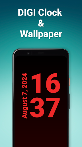 DIGI Clock & Wallpaper PC