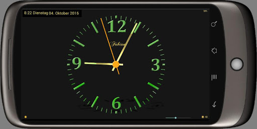 Schöne Nachtuhr mit Alarm PC