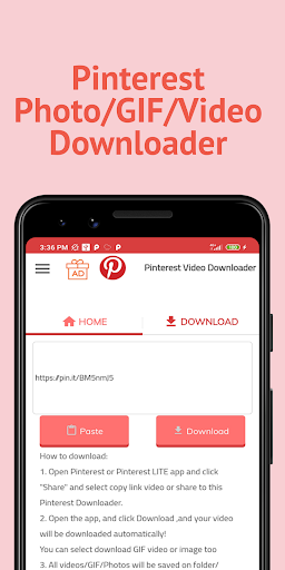 Video Downloader for Pinterest PC